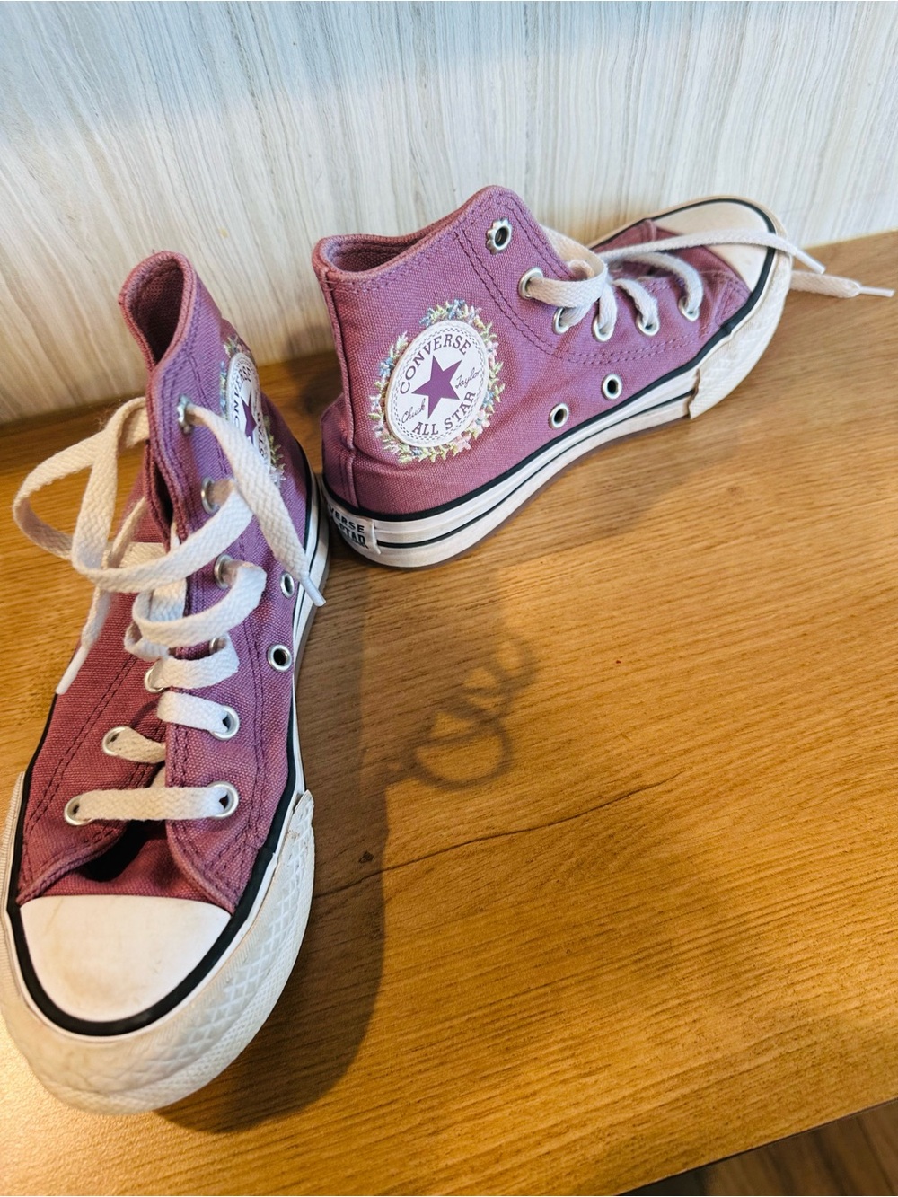 Converse Kids Pink High-Top Canvas Sneakers